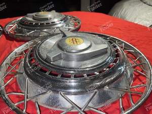 Ein Set zu 4 Radkappen mit Schmetterlingen - CITROËN DS / ID - thumb-3