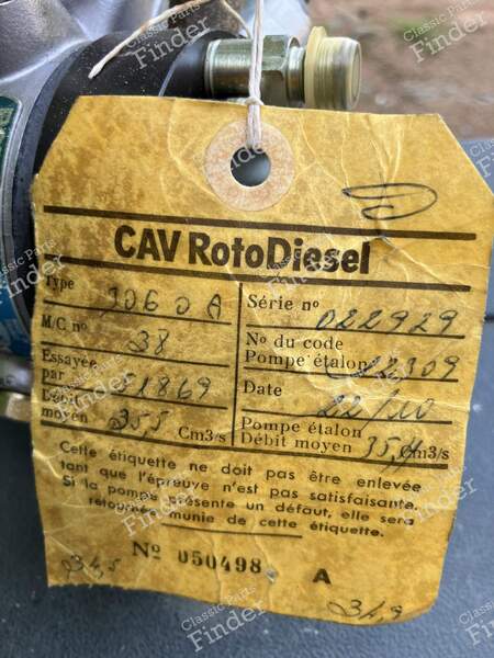 Injection pump - PEUGEOT 205 - DPCR 8443060A- 3