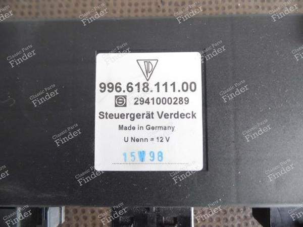 CONTROL DEVICE SAFETY ARM - CABRIOLET version - PORSCHE 911 (996) - 99661811100- 1