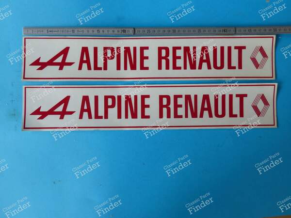 ALPINE RENAULT Sticker - ALPINE A106 