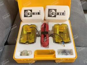 Cibié 35 Iode' set Chrome fog lamps - RENAULT 5 / 7 (R5 / Siete) - SAE 02- thumb-0