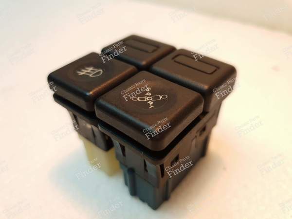 Mode sport et commutateur de feux antibrouillard arrière - PEUGEOT 605 - 2