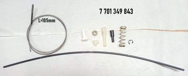 Gas pedal cable - RENAULT 4 / 3 / F (R4) - 7701349843- 0