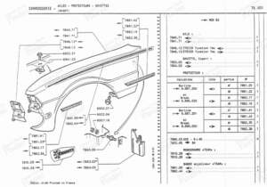 Right Front Fender Strut - PEUGEOT 305 - 786235- thumb-3