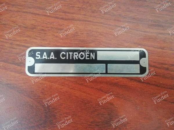ID/DS Boot trim set 6 pieces Citroën ID/DS - Citron Pieces