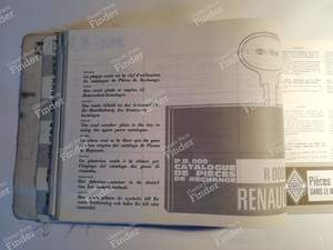 Spare parts catalog for R15 TL and TS - RENAULT 15 / 17 (R15 - R17) - P.R. 960 / 7701432017- thumb-2