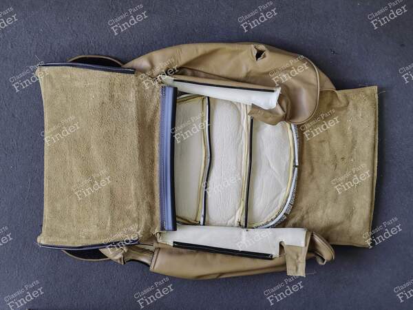 Revêtement de siège en cuir, couleur abricot - PEUGEOT 406 Coupé - 8963.Z8- 7
