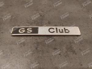 Monogramm GS Club - CITROËN GS / GSA