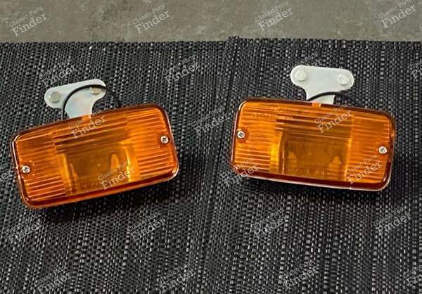 2 Cibié amber reversing lights for Peugeot 304 Coupé/Cabriolet, Alpine, DS... - PEUGEOT 204 - 12.06.A- 0