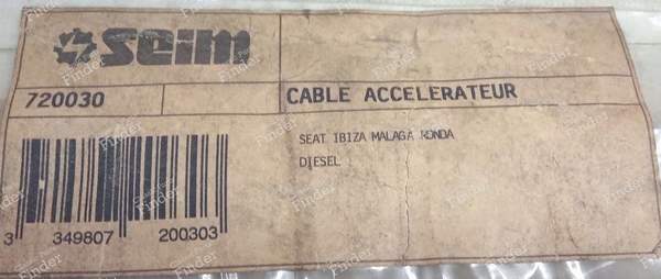 Câble d'accélérateur - SEAT Malaga - 720030- 4