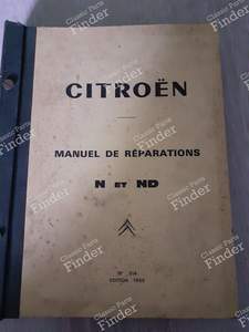 Citroen N and ND workshop manual for CITROËN Type N 350-850 (Belphégor)