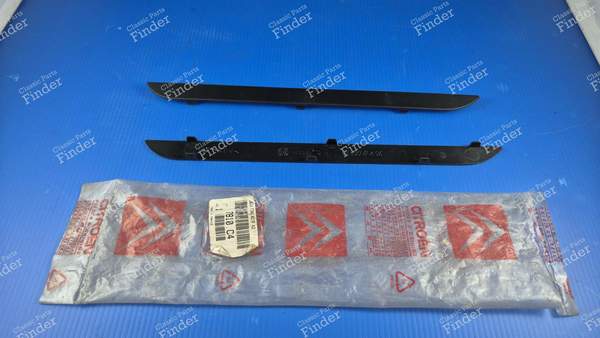 Jeu de 2 caches noirs de calandre - Phase II - CITROËN Xantia - 7810C4- 0