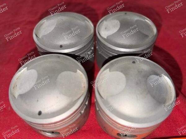 Set of 4 pistons 1255 - RENAULT 8 (R8) - 0