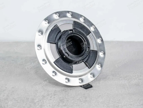 Lot de 4 caches moyeu pour jante BBS en 15 pouces - VOLKSWAGEN (VW) Golf I / Rabbit / Caddy / Jetta - Equiv. RJ407- 1