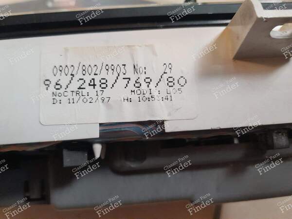 VTS Version Meter - CITROËN Saxo - 9624876980- 4