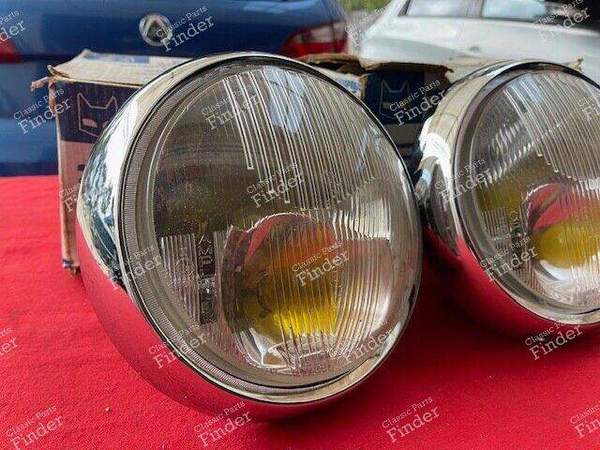 Two MARCHAL AMPLILUX headlights for DS/ID, or others - CITROËN DS / ID - 61282203 (?)- 3