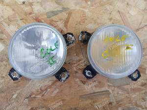 Pair of Golf headlight lenses - VOLKSWAGEN (VW) Golf I / Rabbit / Cabriolet / Caddy / Jetta - 34525R8- thumb-0