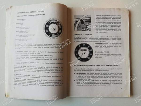 Service manual - OPEL Rekord (C) / Commodore (A) - 8938247-16-6-68- 2