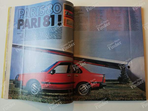 L'Automobile - Spécial Salon - Octobre 1980 - RENAULT 18 (R18) - #412- 4