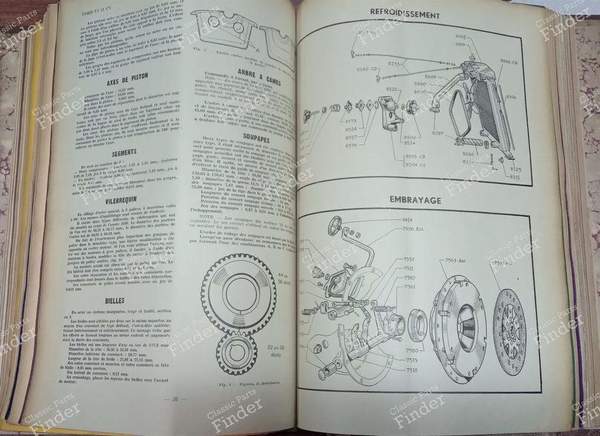 Revue Technique - Année 1948 - FORD Vedette / Vendôme / Abeille - 1948- 0