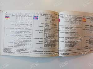 Manuel de bord - 'Gamme D' complète (sauf IE) - CITROËN DS / ID - 07536 / ISBN 261751151001- thumb-7