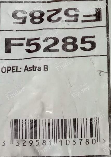 Paire de flexibles arriere gauche et droite - OPEL Astra (G) - F5285- 2