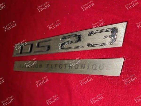 DS 23 IE trunk emblem - CITROËN DS / ID - 3
