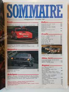 Zeitschrift 'Echappement' - Juli 1987 - PEUGEOT 405 / Pars / Khazar - #225- thumb-1