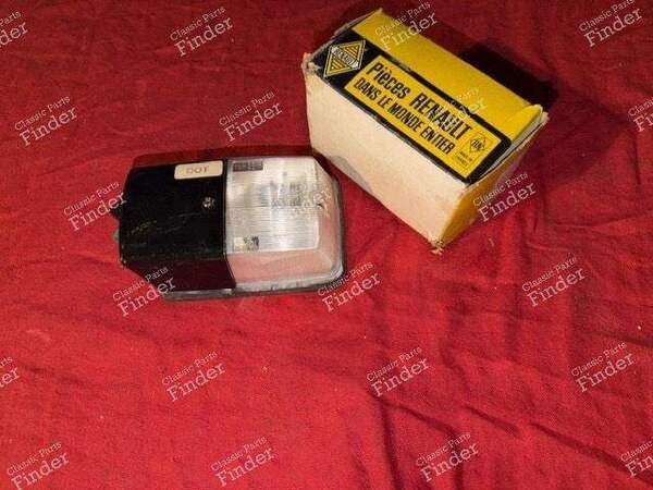 License plate light with reverse light - RENAULT 5 / 7 (R5 / Siete) - 0