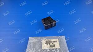 Rear Fog Light Switch - PEUGEOT 605 - 6552A1- thumb-1