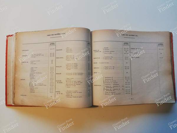 Catalogue des pièces détachées DS 19 - CITROËN DS / ID - #466- 3
