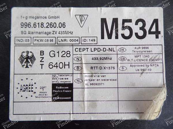 ALARM MODUL M534 PORSCHE 996 & 986 - PORSCHE 911 (996) - 99661826006- 3