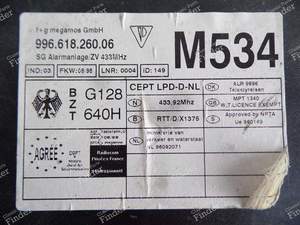 ALARM MODUL M534 PORSCHE 996 & 986 - PORSCHE 911 (996) - 99661826006- thumb-3