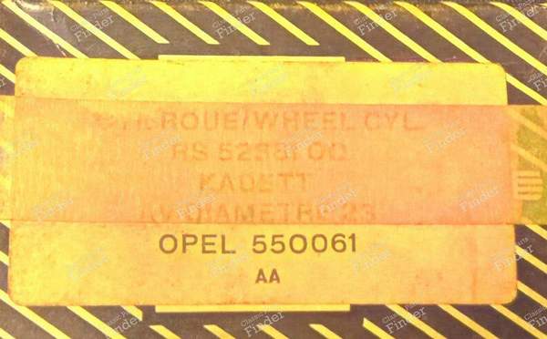 Cylindres de roue avant droit - OPEL Kadett (B) - 10681- 1