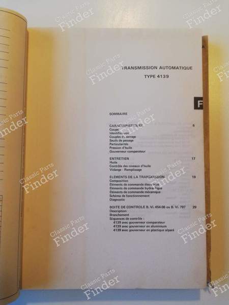 M.R. 215 for automatic transmissions - RENAULT 5 / 7 (R5 / Siete) - 7701446101- 3