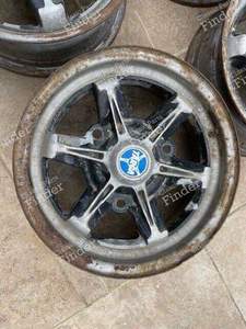 Satz von 4 Bi-Metall-Felgen - RENAULT 12 / Virage (R12) - thumb-2