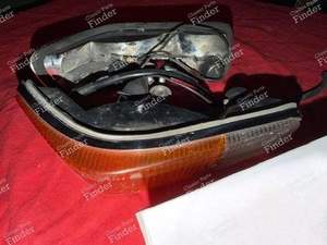 Paire de clignotants /veilleuses avant - PEUGEOT 504 Coupé / Cabriolet - 429G / 429D- thumb-4