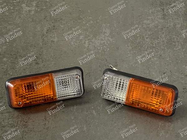 2 Two-tone turn signals / Nightlights for R12, Alpine A310 V6, Talbot Rancho and Murena - RENAULT 12 / Virage (R12) - 627 /  3076- 1