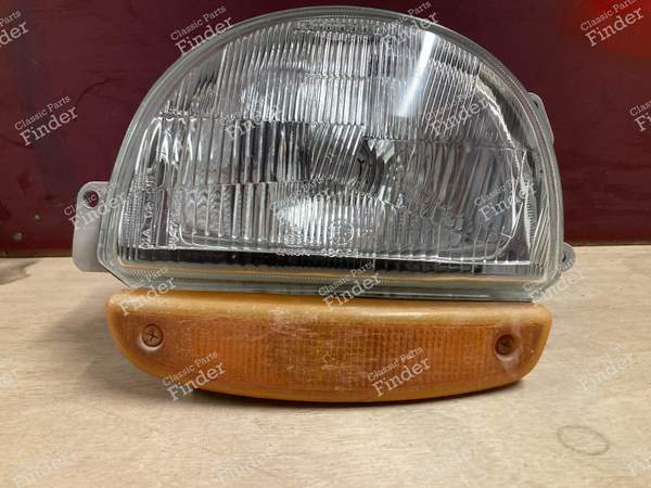 Left headlight optics phase 1 - RENAULT Twingo I - 7700820021 / 35470999- 0