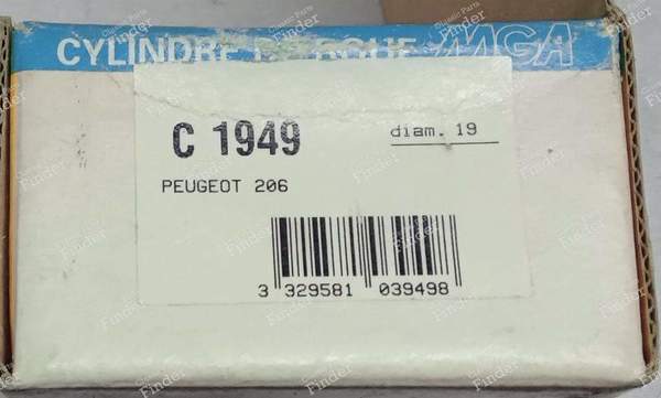 Paar Hinterradzylinder - PEUGEOT 206 - C1949/C1950- 2