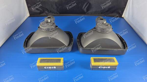 Pair of CIBIE fog lights - SIMCA-CHRYSLER-TALBOT 1307 / 1308 / 1309 / 1510 / 150 / Solara / Alpine - 4