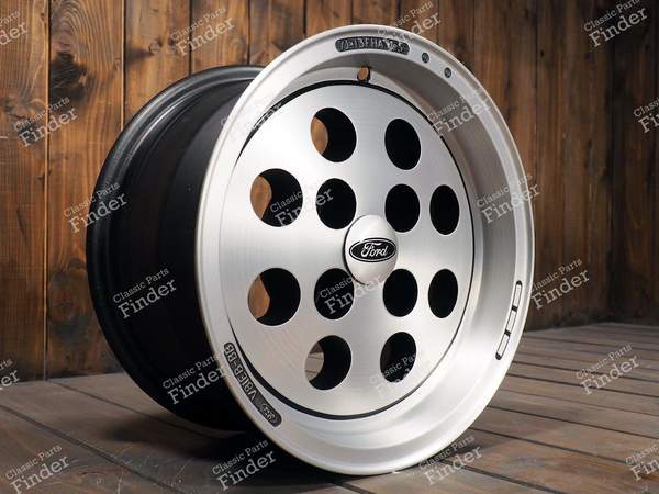 Pepperpot Alufelgen 7Jx13 - ET05 4x108 PCD 13" Original Felgen - FORD Capri - 2