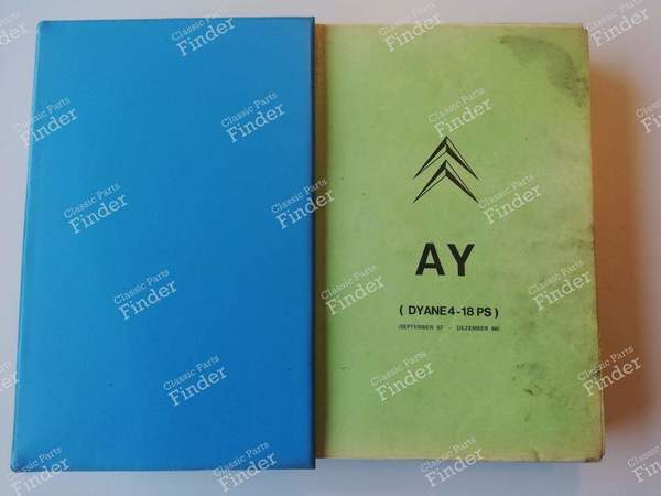 Werkstatt-Handbuch - CITROËN Dyane / Acadiane - 541- 2