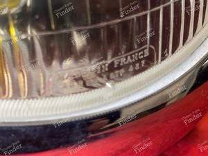 Pair of curved headlamps, H4 mounting - PEUGEOT 203 - ABTP 437- thumb-6