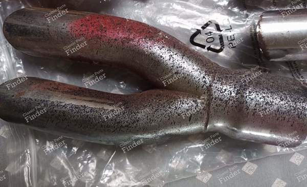 Lot von 2 doppelten Topfausläufern - FORD Mustang I (serie 1, 2 & 3) - 2