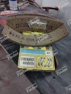 Front and rear brake linings - RENAULT Estafette / Hi-boy / Petit-Panel - 0855598600- thumb-2