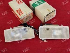 Pair of flasher / pilot lights - Phase 2 - RENAULT 6 (R6)