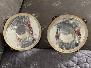 Deux optiques de phares pour RENAULT 4 / 3 / F (R4)