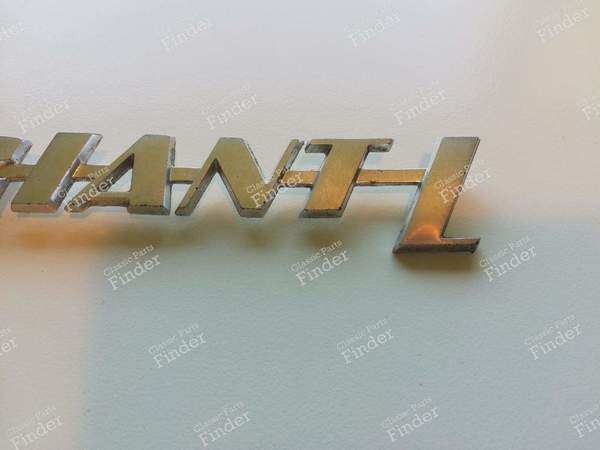 Trunk sign for Variant L - VOLKSWAGEN (VW) 1500 / 1600 (Typ 3) - 361853687G- 3