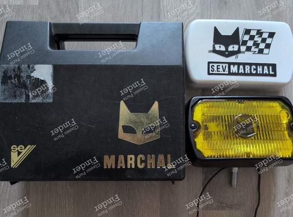 Marchal Cibie fog light yellow - RENAULT 5 / 7 (R5 / Siete) - 166-88-460- 1